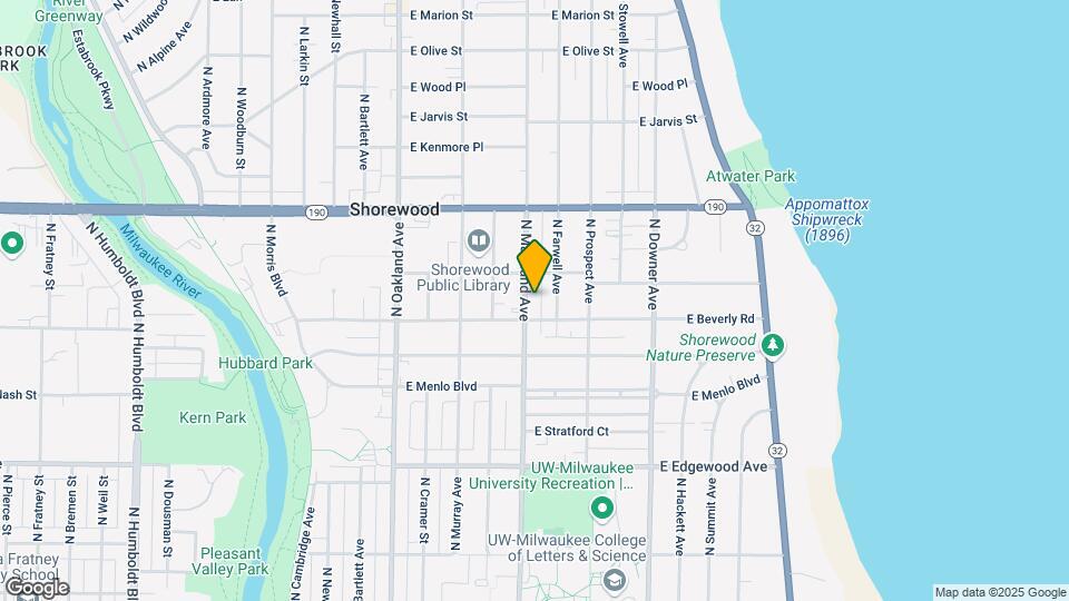 3816 N Maryland Ave Map and Location Details