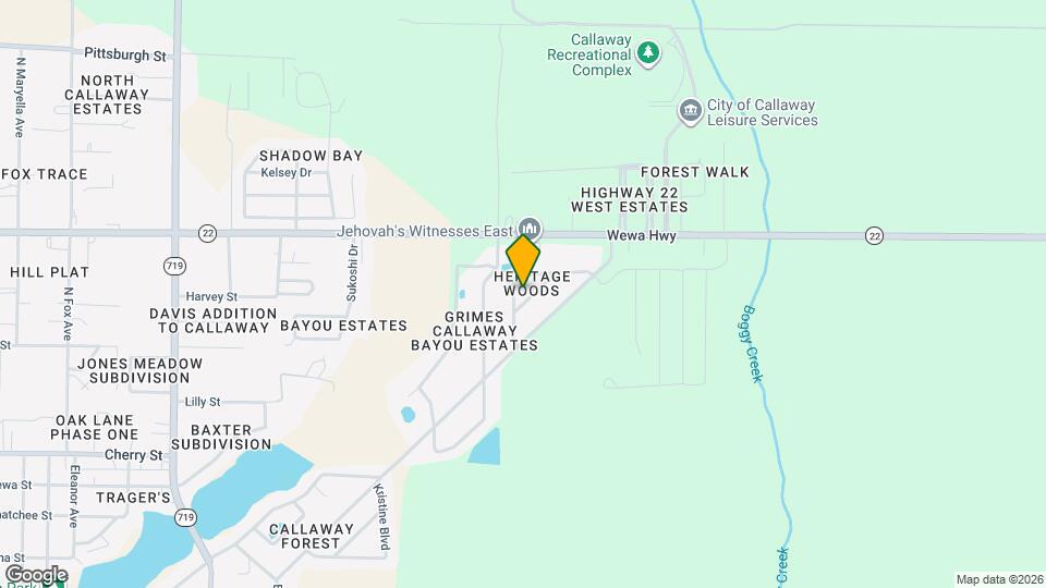 8107 Heritage Woods Ln Mapa y Detalles de la Ubicación