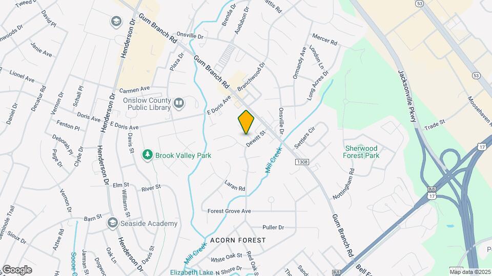 105 Highland Ct Map and Location Details