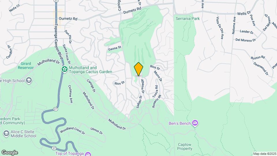 4345 Camello Rd Map and Location Details