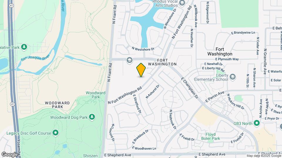 Fairwinds Woodward Park Senior Apartments Mapa y Detalles de la Ubicación