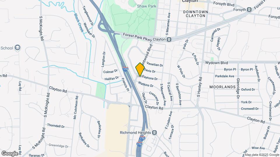 808-818 Brentwood Map and Location Details