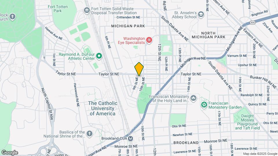 4037 9th St NE Map and Location Details
