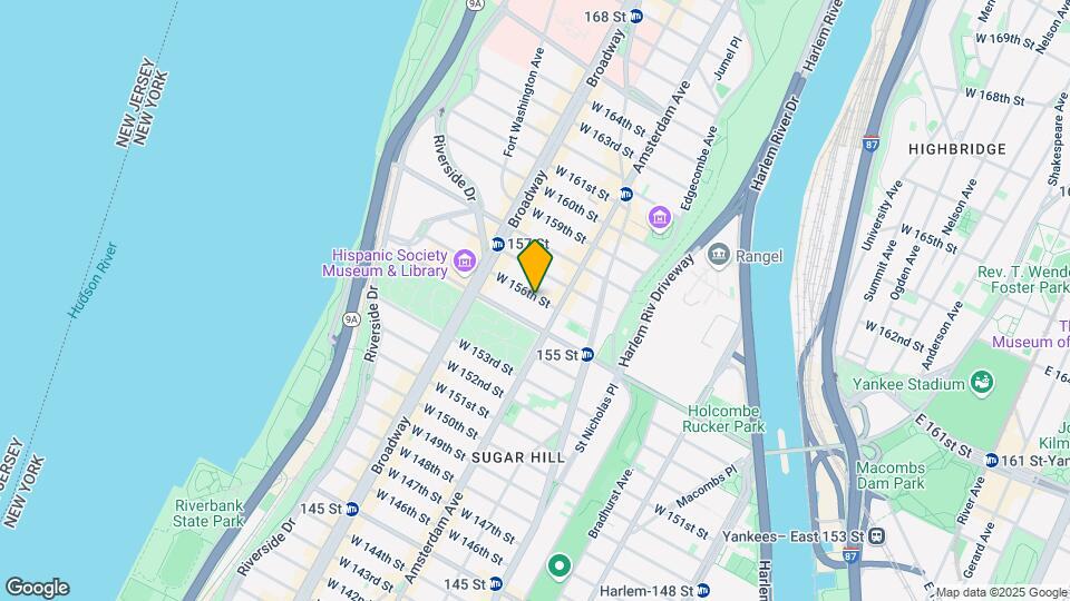 516 W 156th St-Unit -015 Map and Location Details