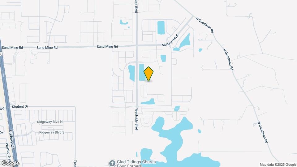 1909 Tropical Palms Cir Map and Location Details