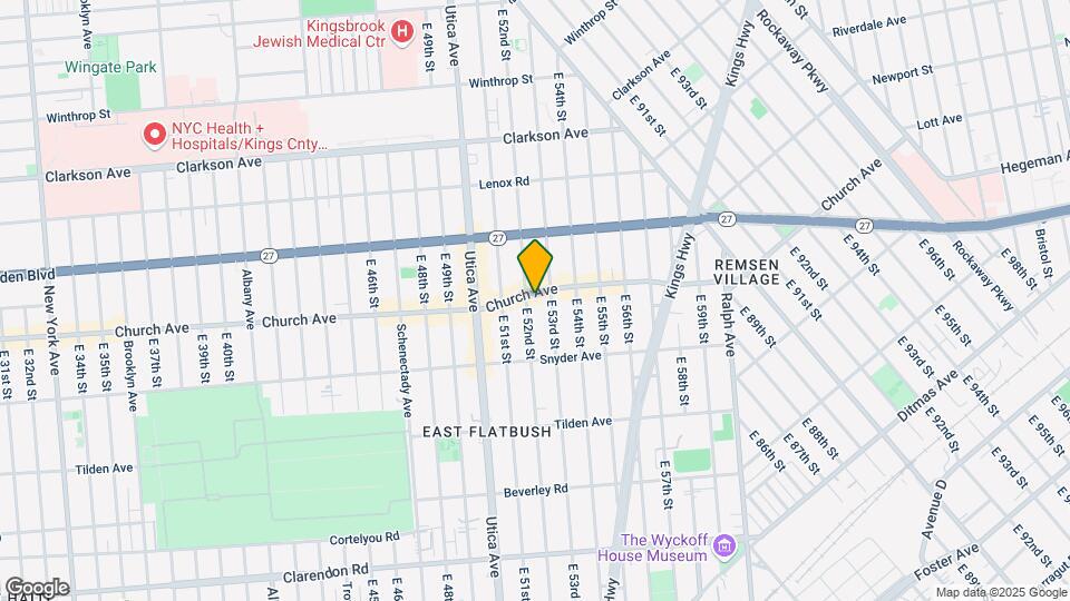 5210 Church Ave Mapa y Detalles de la Ubicación
