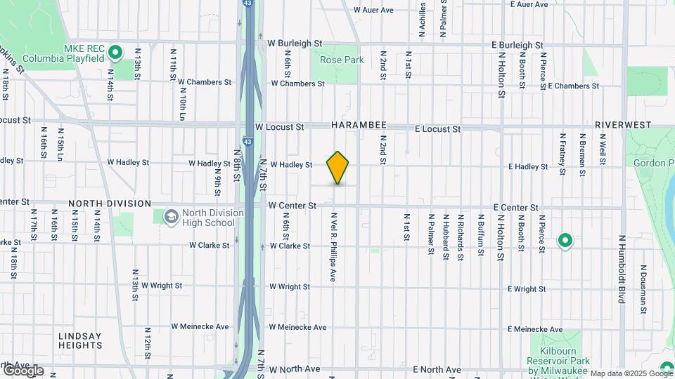 2730 N Vel R. Phillips Ave Map and Location Details
