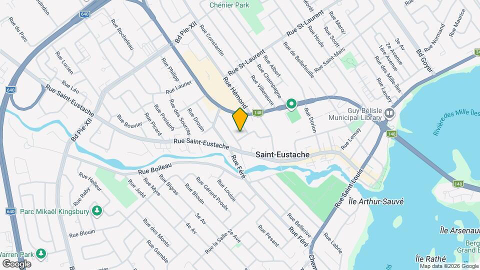 293 Renaud Rue Map and Location Details