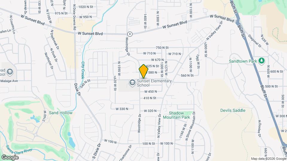1421 W 540 N, Unit Unit 1 Map and Location Details