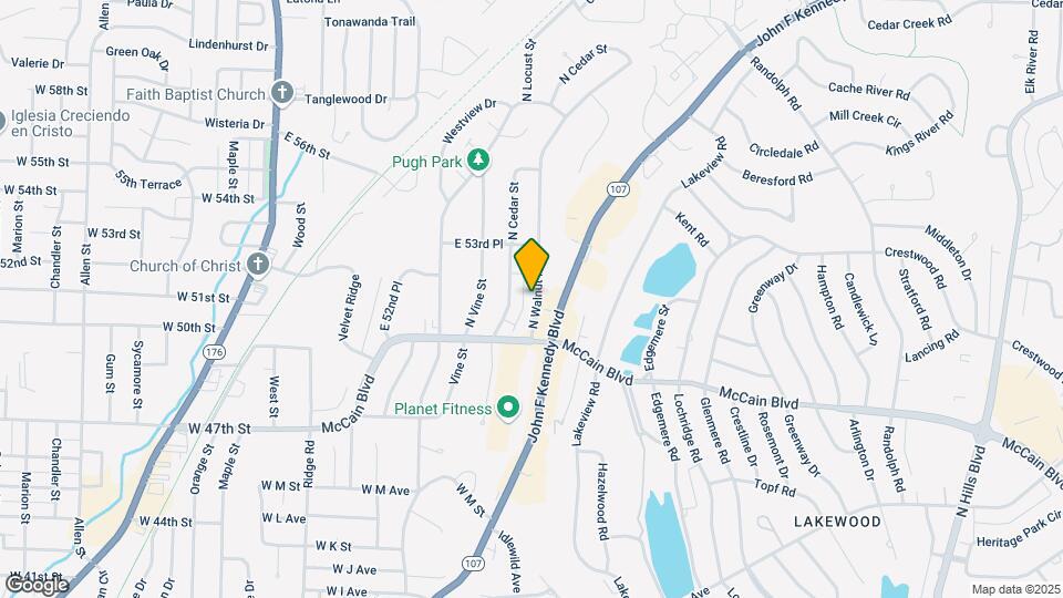 5009 N Walnut Rd Mapa y Detalles de la Ubicación