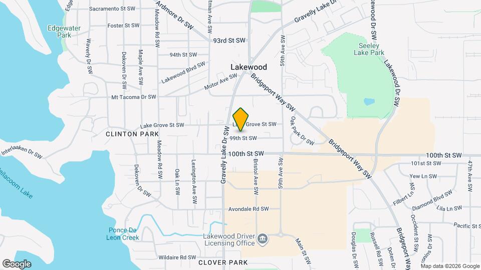 6107 99th St SW Map and Location Details