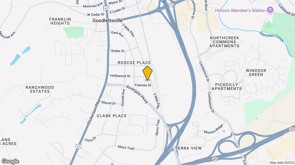 405 2 Mile Pike Map and Location Details