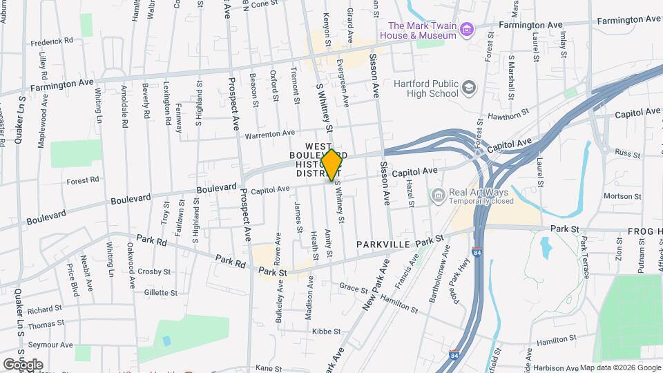 989-991 Capitol Ave Mapa y Detalles de la Ubicación