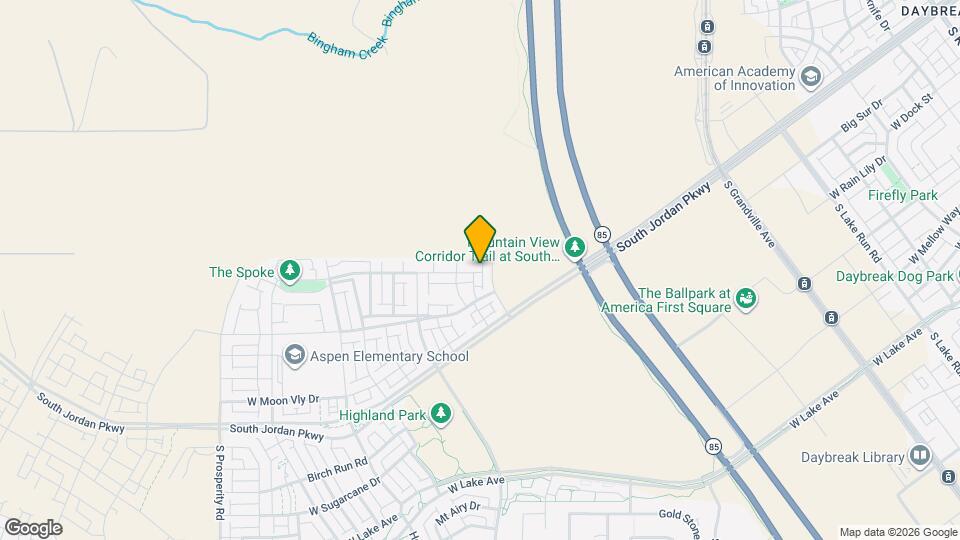 6022 W Copper Hawk Dr Map and Location Details
