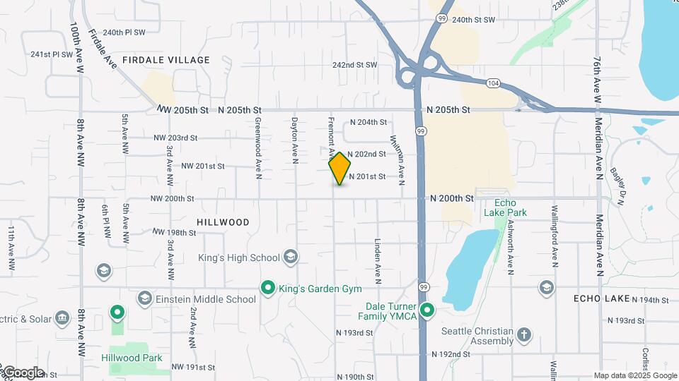 20010 Fremont Ave N Map and Location Details