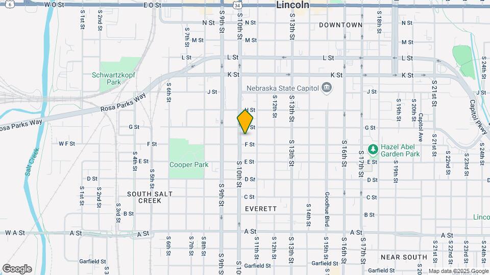 830 S 10th St Map and Location Details