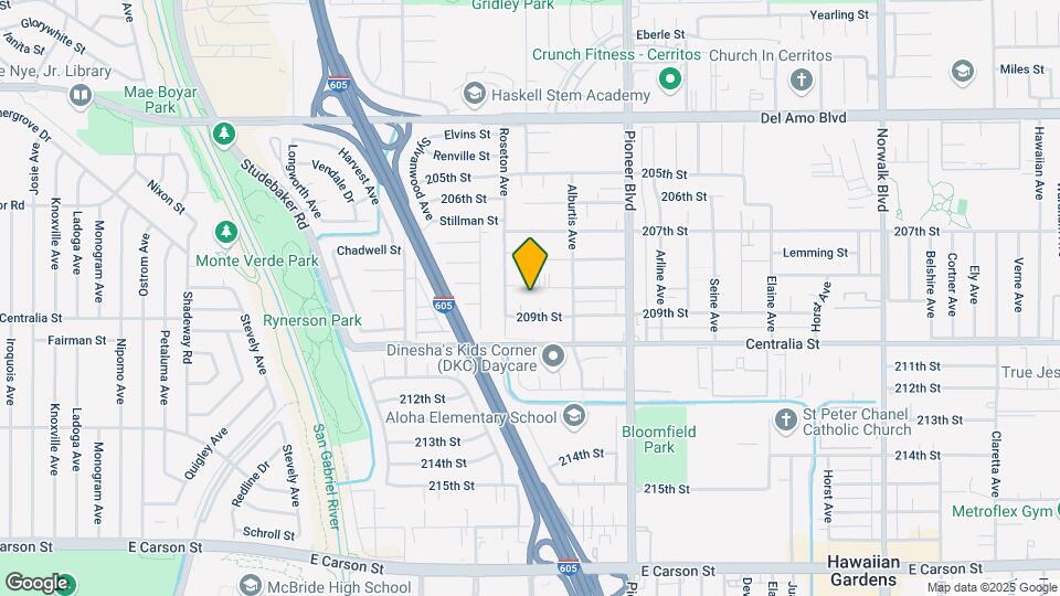 11614 Walcroft St Map and Location Details
