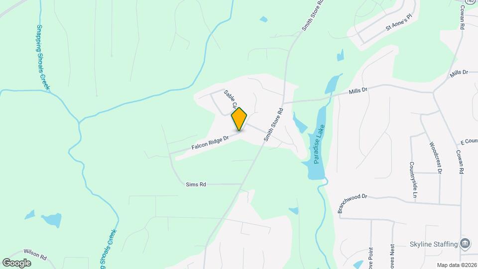 170 Falcon Ridge Dr Map and Location Details