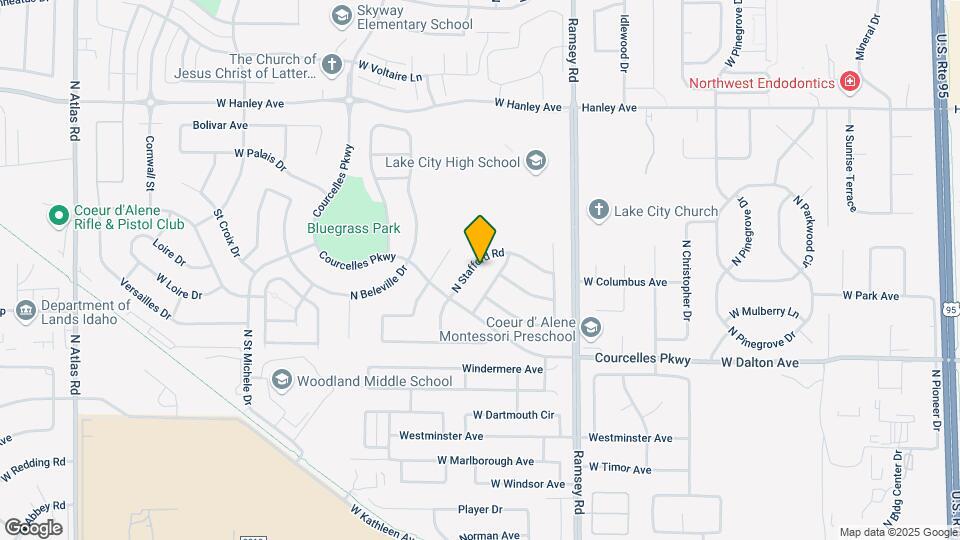 5860 N Stafford Rd Mapa y Detalles de la Ubicación