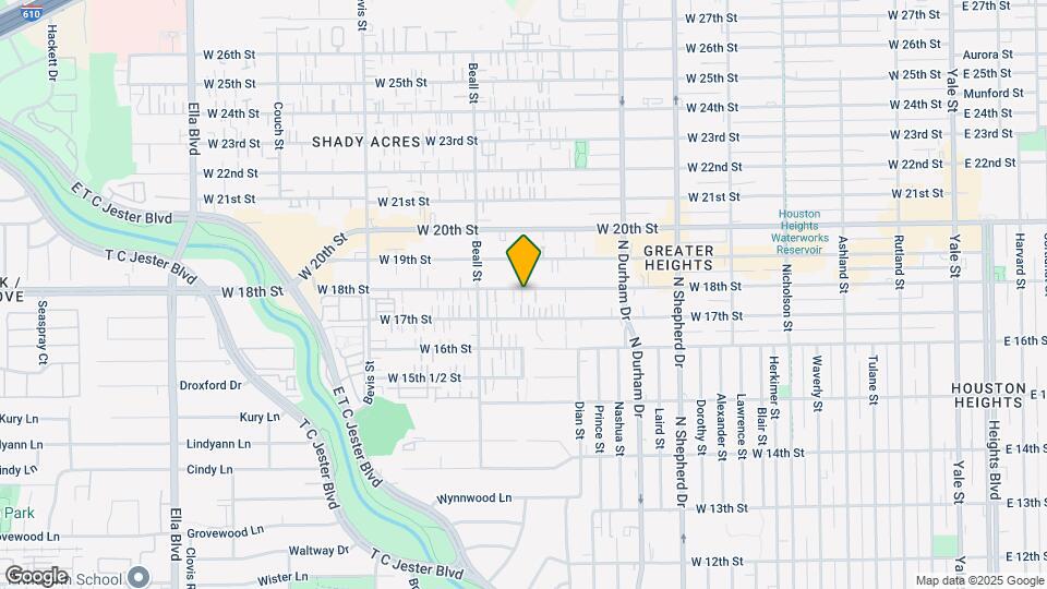 942 W 18th St Map and Location Details