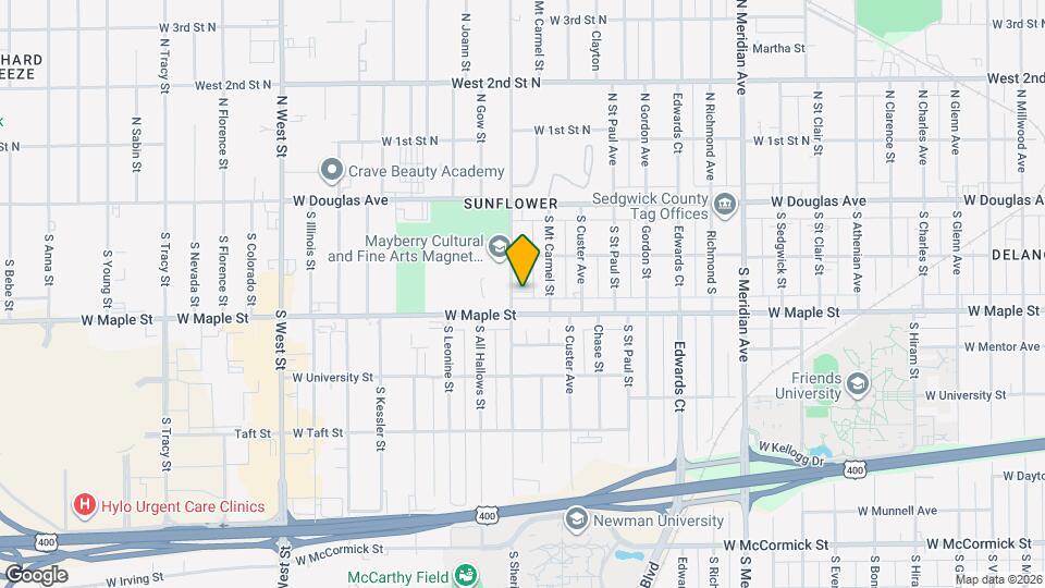240 S Sheridan St Map and Location Details