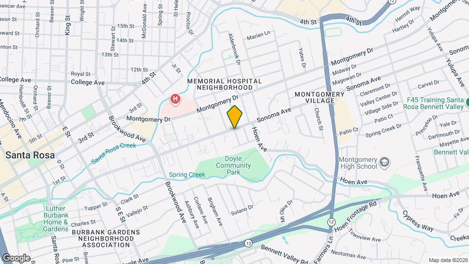 609 Bishop Dr Map and Location Details