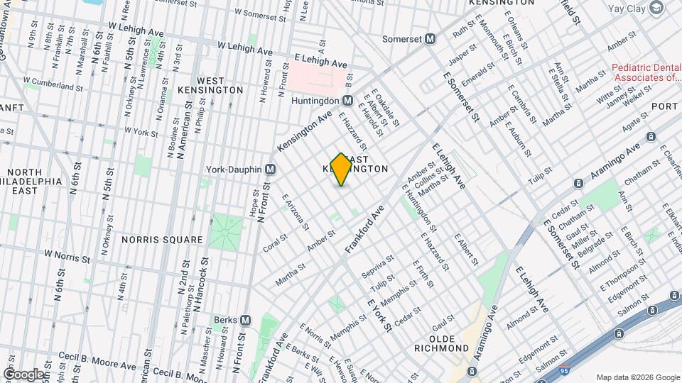 2039 E Letterly St Map and Location Details