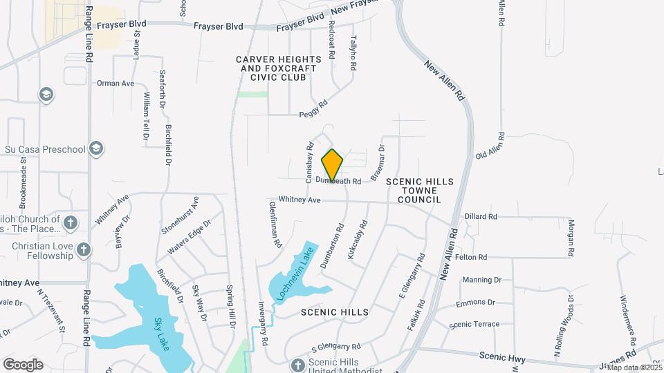 3091 Dumbeath Rd Map and Location Details