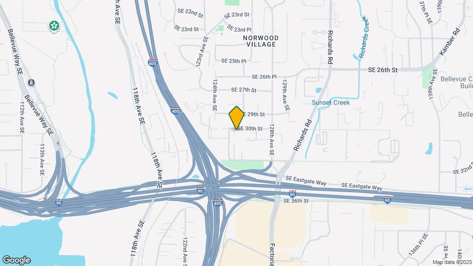 12529 SE 30th St Map and Location Details