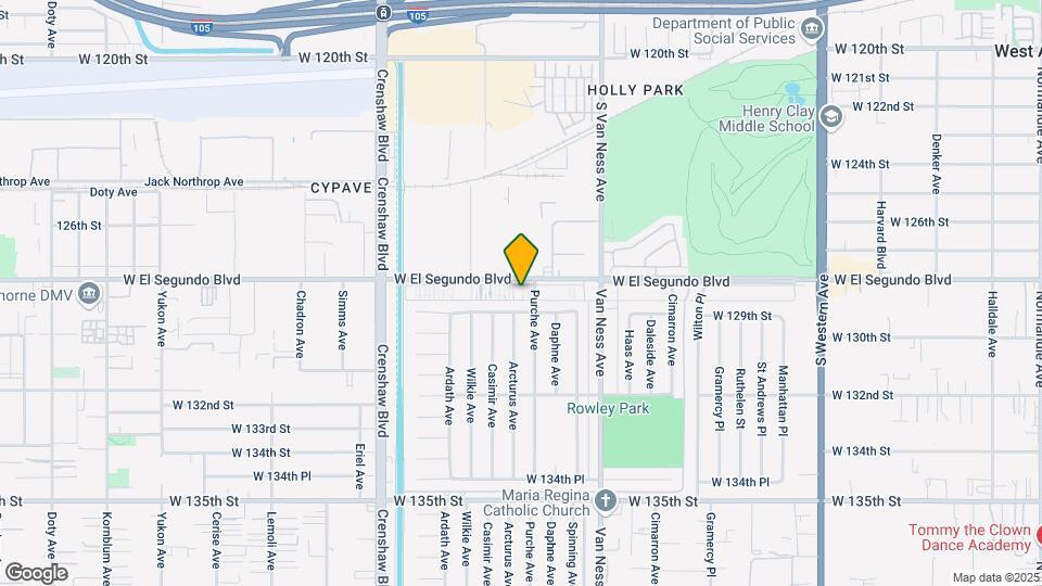 2508 W El Segundo Blvd Map and Location Details