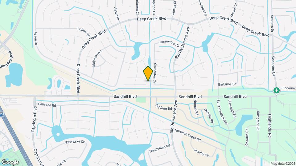 25516 Tevesine Ct Mapa y Detalles de la Ubicación