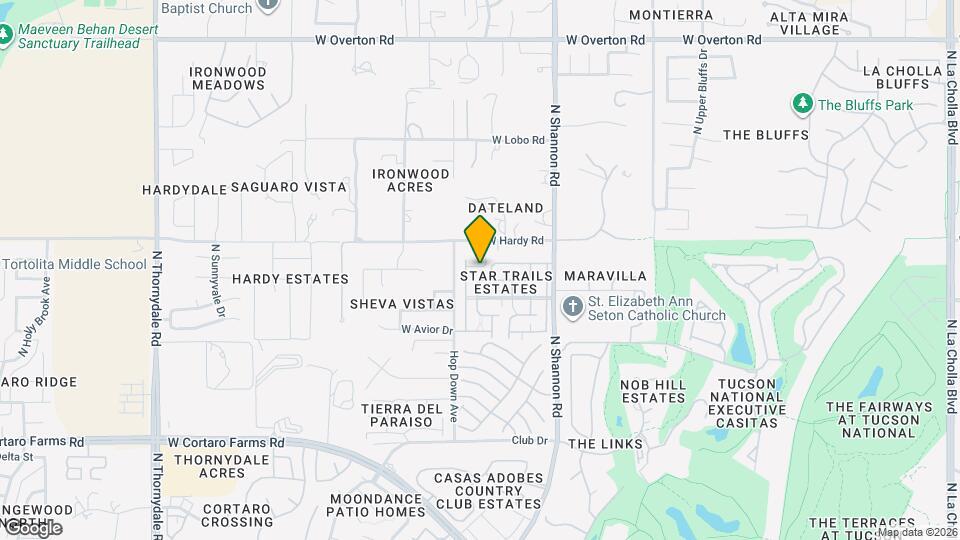 3065 W Tarina Ct Map and Location Details