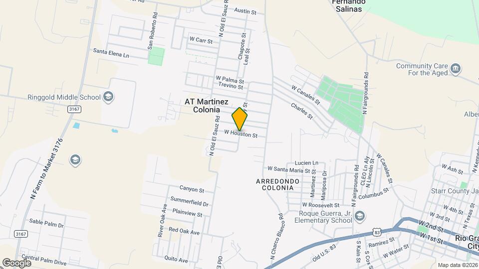 13 W Houston St Map and Location Details