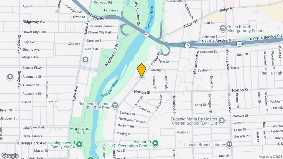 1732 St Paul St Map and Location Details