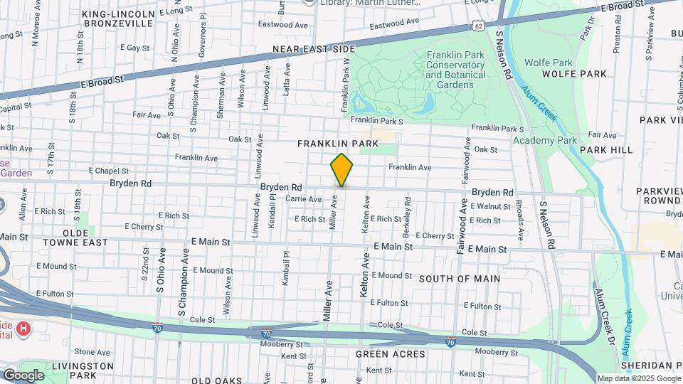 1479 Bryden Rd Mapa y Detalles de la Ubicación