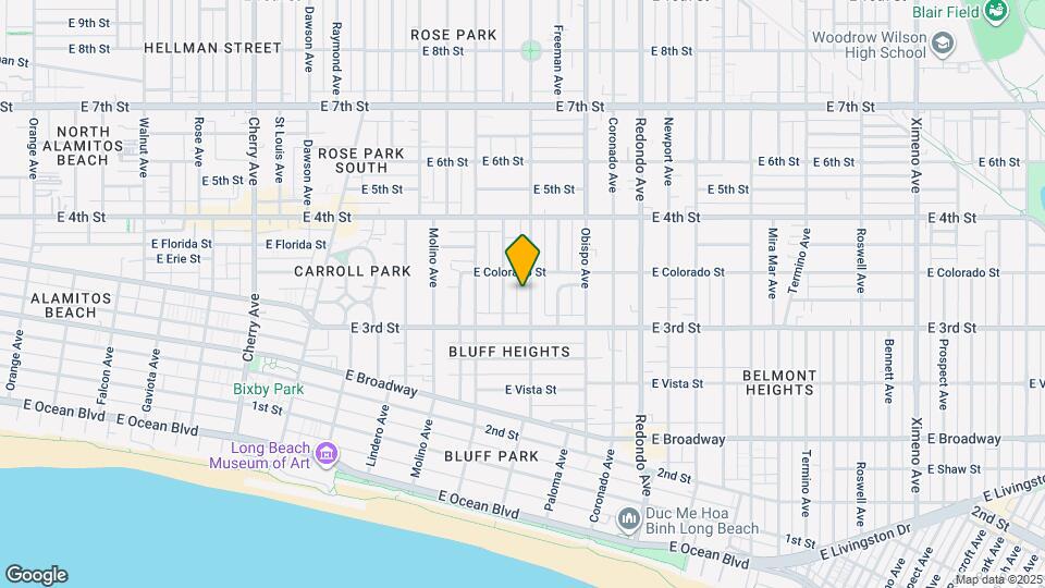 329 Orizaba Ave Map and Location Details