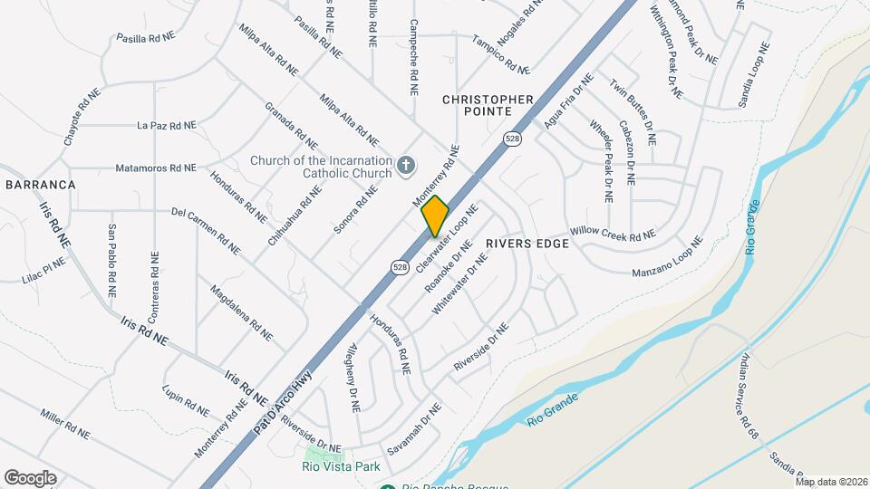 1925 Clearwater Loop NE Map and Location Details