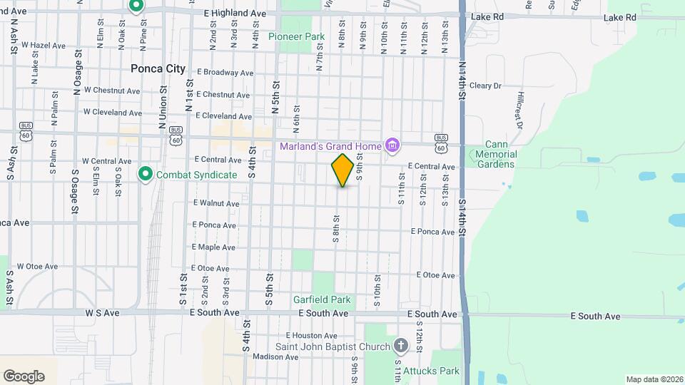 305 S 8th St Mapa y Detalles de la Ubicación