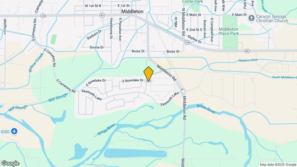 745 Baron Lakes Ave Map and Location Details
