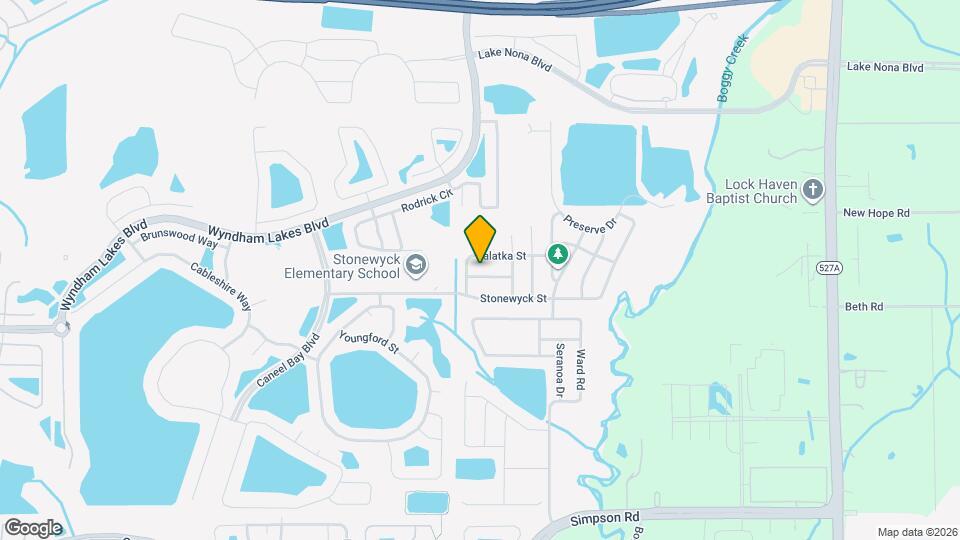 3121 Twin Shore Ln Map and Location Details