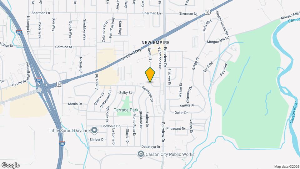 1618 Brown St Map and Location Details