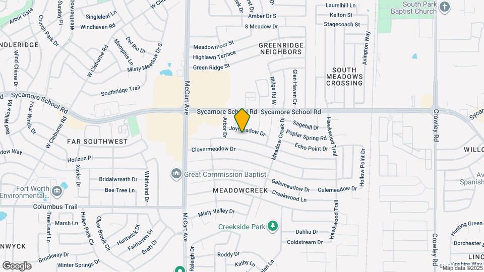 3104 Woodlark Dr Map and Location Details