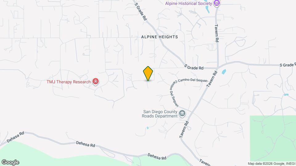 1208 Alpine Oaks Dr Map and Location Details