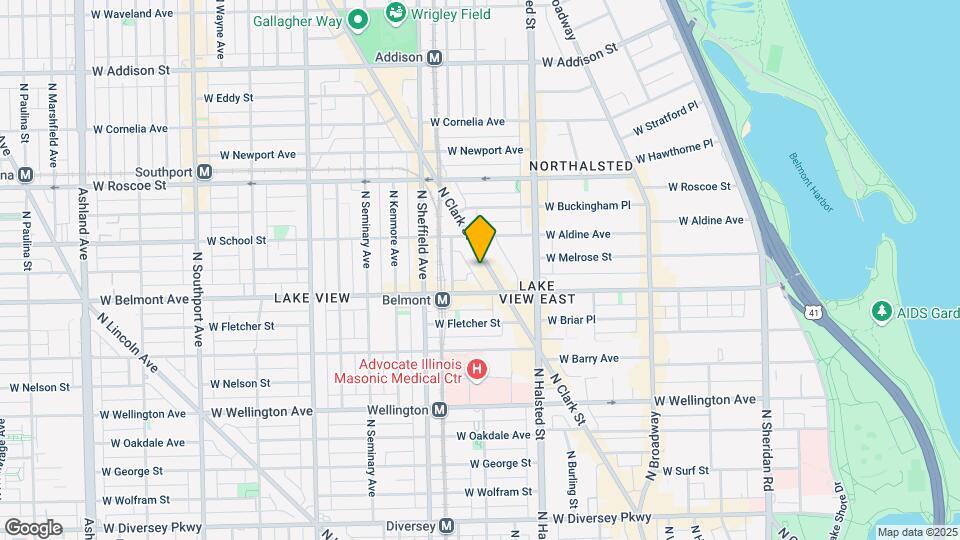 3234 N Clark St Map and Location Details