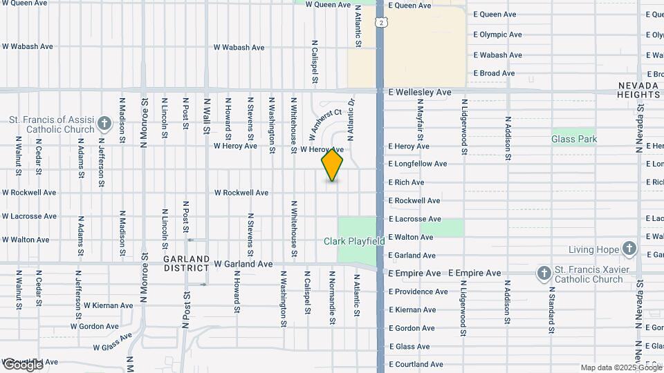 4207 N Normandie St Map and Location Details