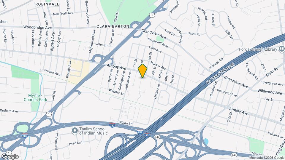 162 Brower Ave Map and Location Details