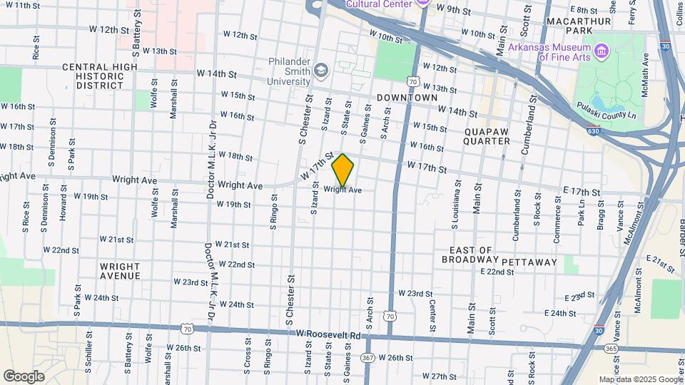 717 Wright Ave Map and Location Details