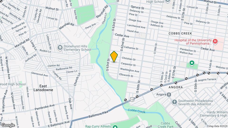 6220 Carpenter St Map and Location Details