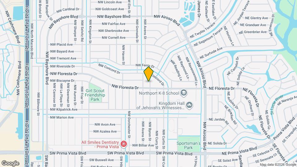 420 NW Byron St Map and Location Details