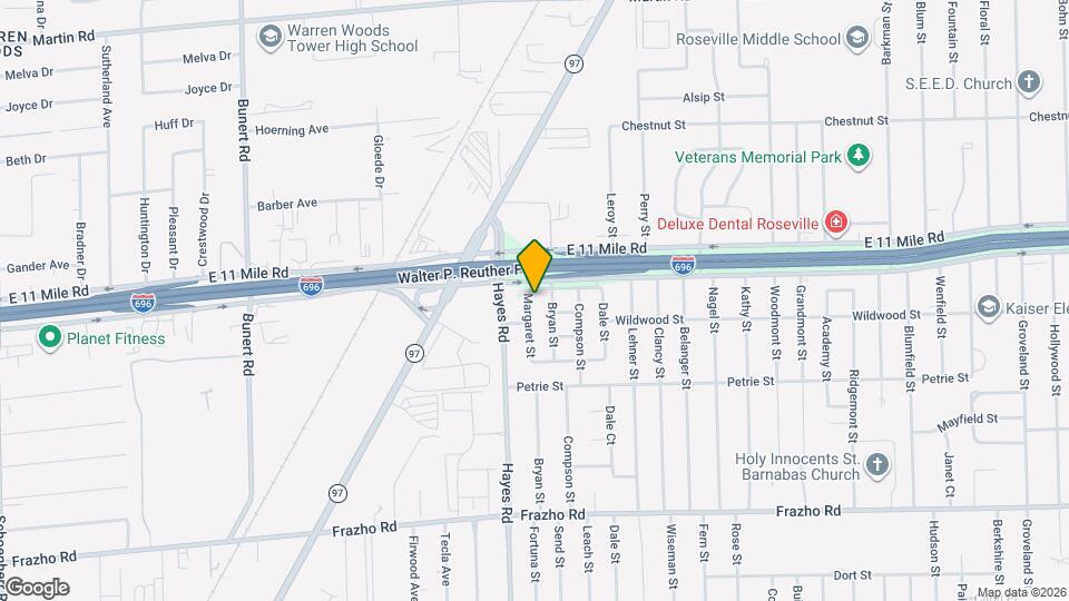 26754 Margaret St Map and Location Details